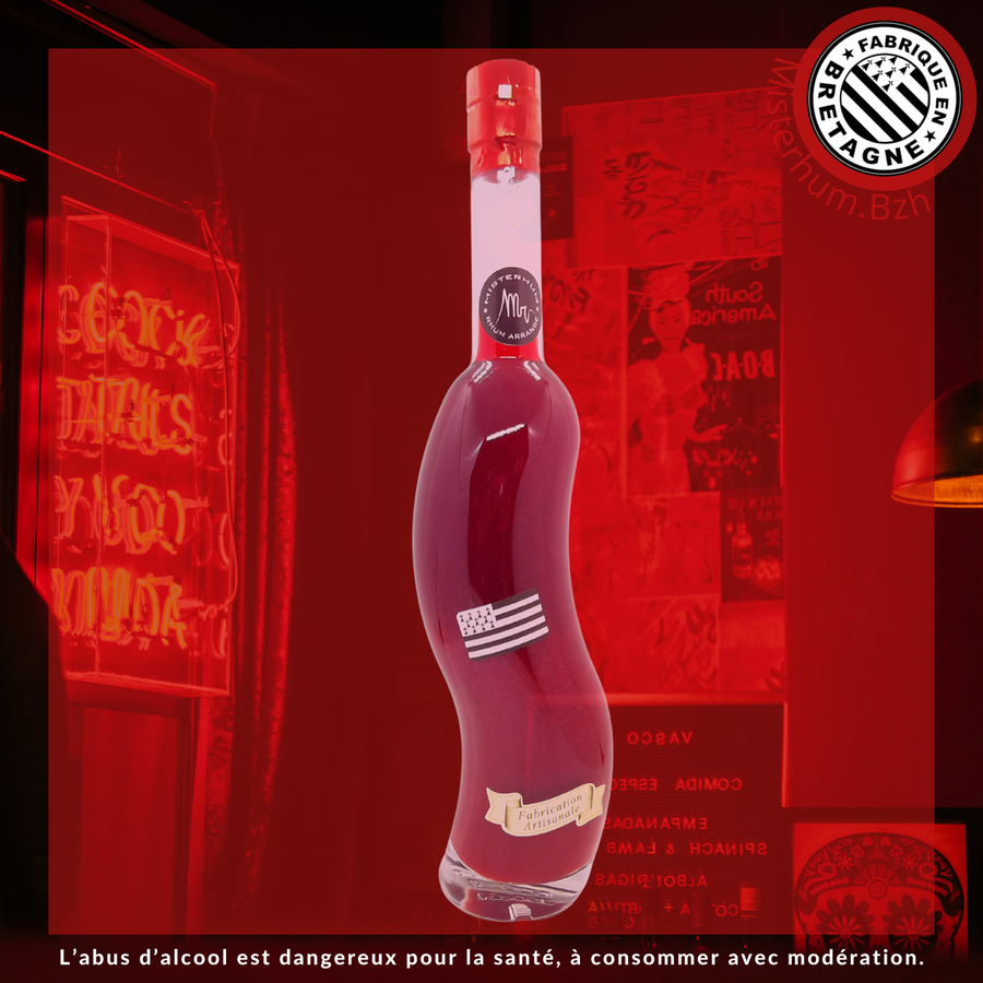 Fillette de Rhum Arrangé Cerises Griottes Gingembre 18% vol 35 cl