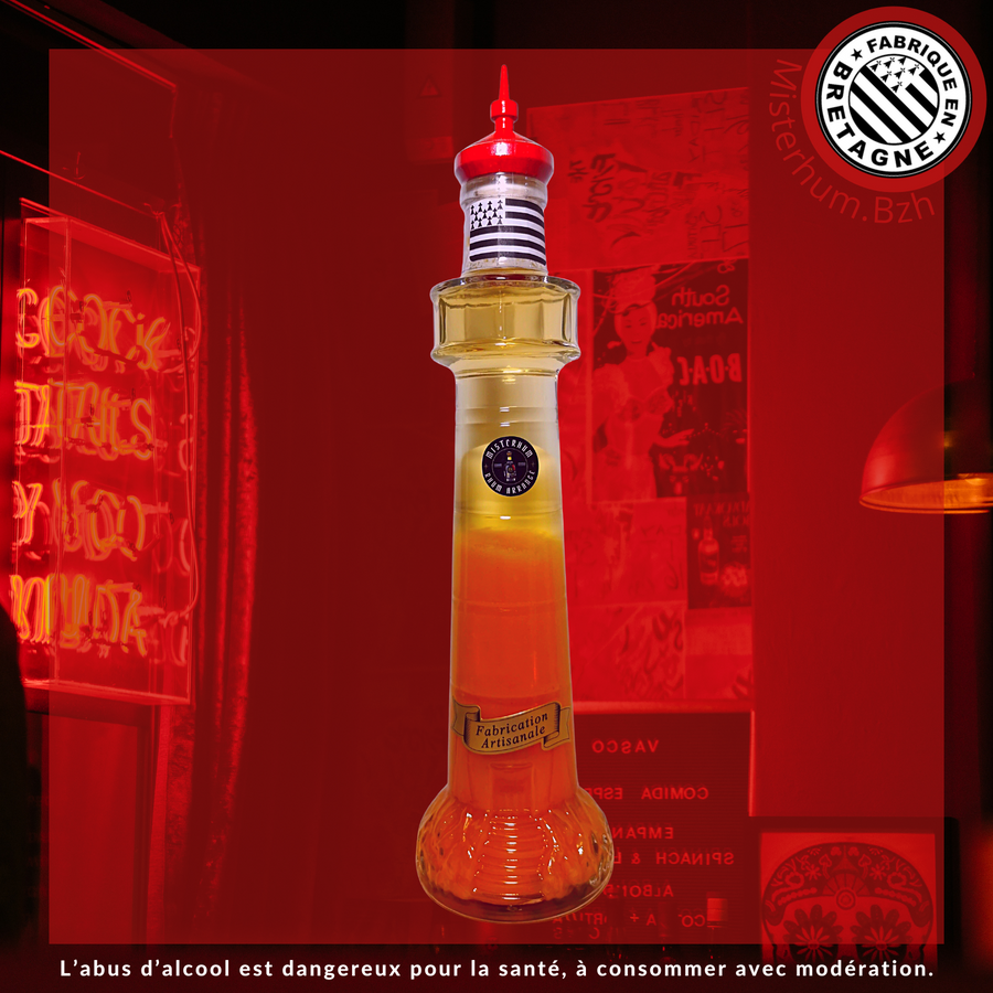 Caribbean Sun 20% vol Bouteille phare Ouest 20 cl